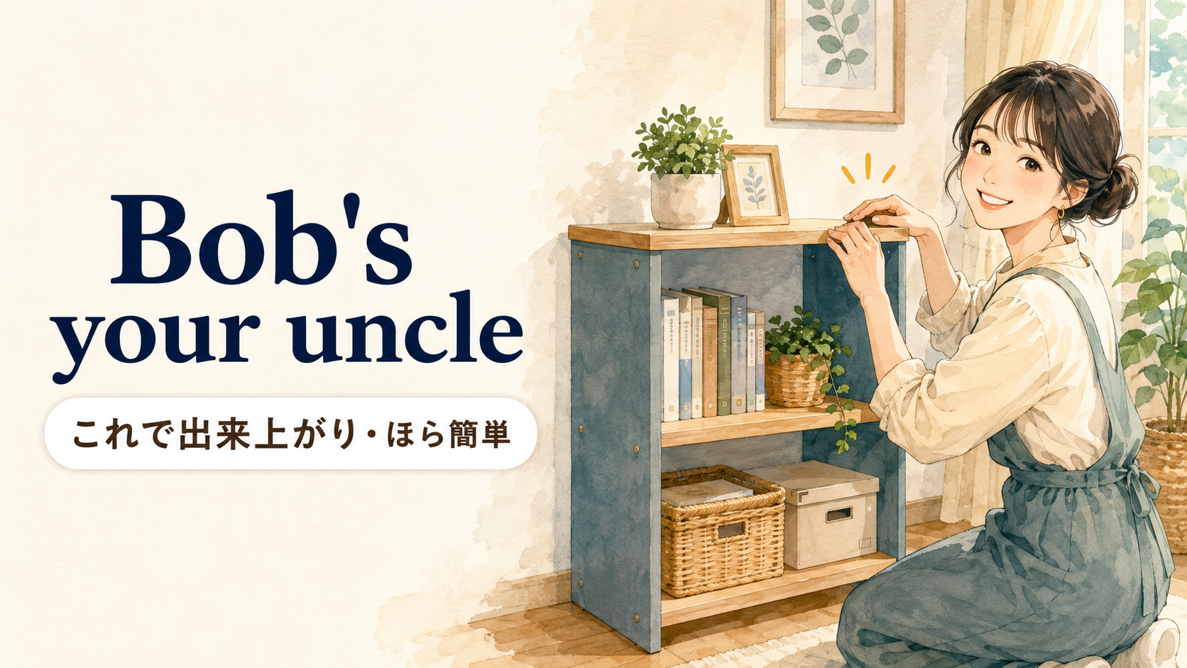 Bob’s your uncleの意味・使い方・例文｜英国英語のニュアンスと簡単な言い換え