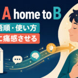 bring A home to Bの意味・語順・使い方とAをBに痛感させるイメージ