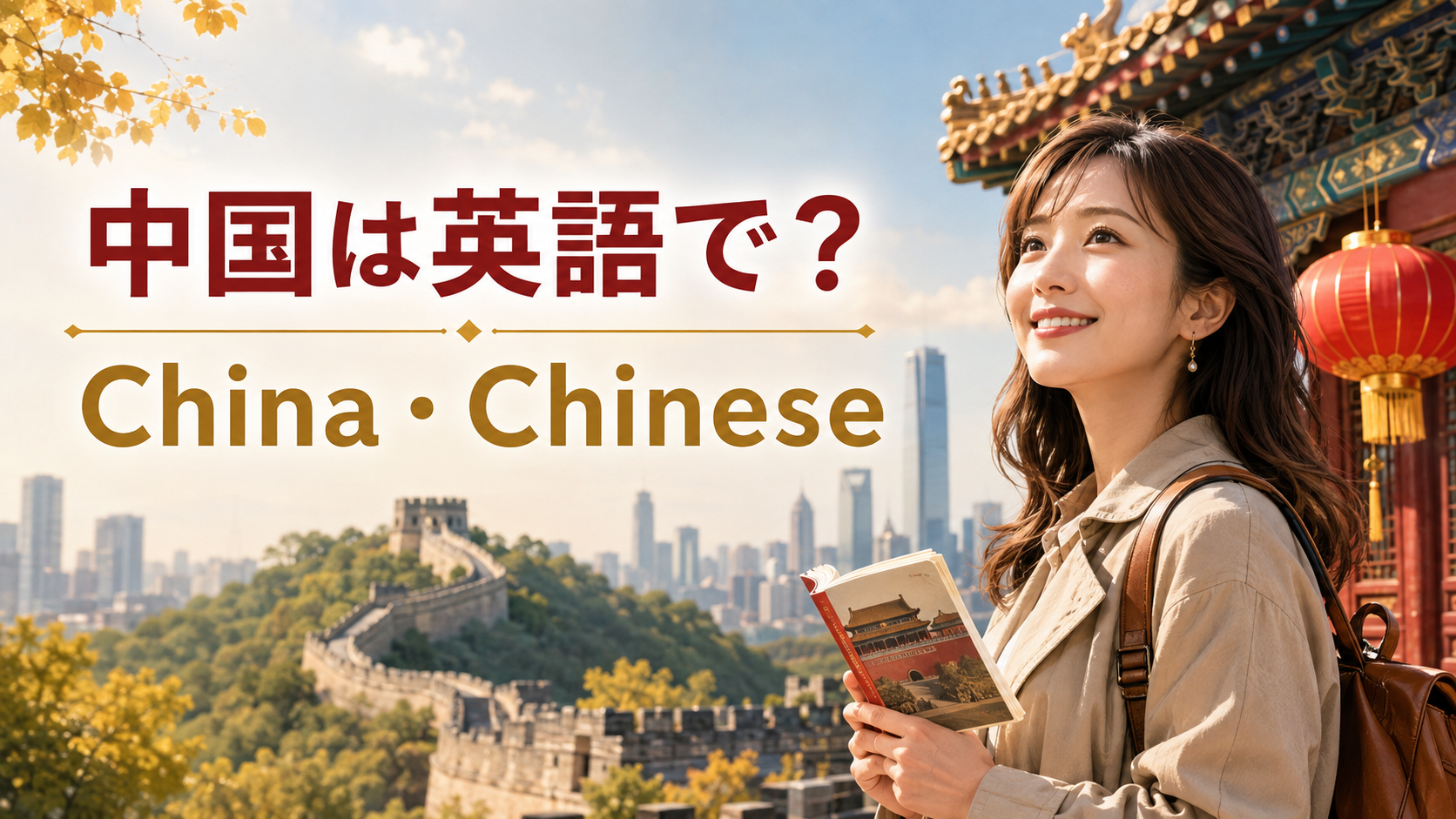 中国は英語で？China・Chineseの違い