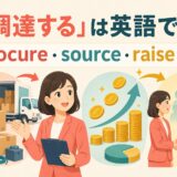「調達する」の英語 procure・source・raise の違い