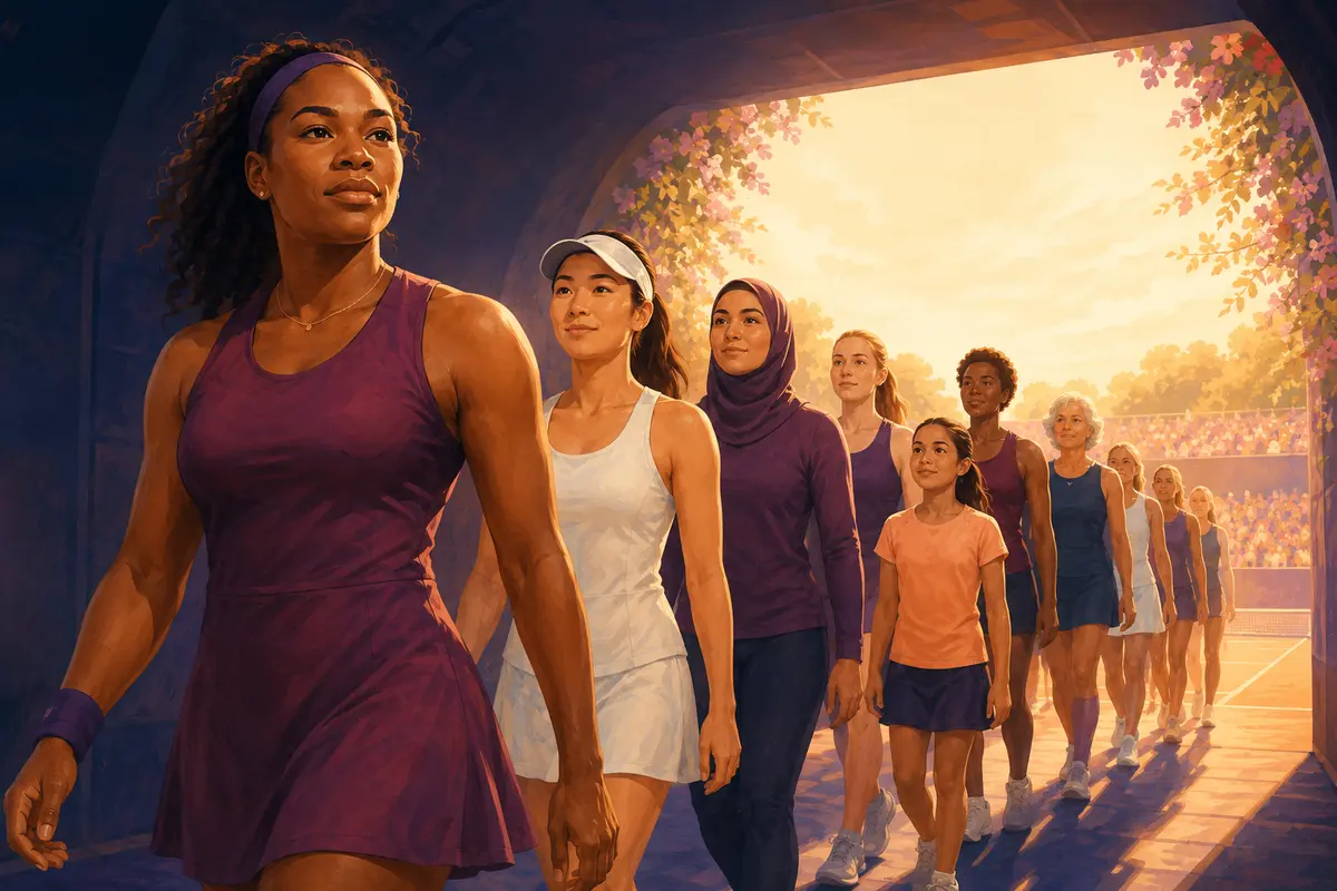 Women athletes of different generations keeping the dream alive together