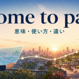 come to passの意味・使い方・happenやcome trueとの違いを示すアイキャッチ