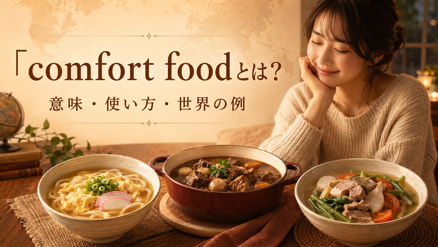 comfort foodとは？意味・使い方と日本・世界のコンフォートフード