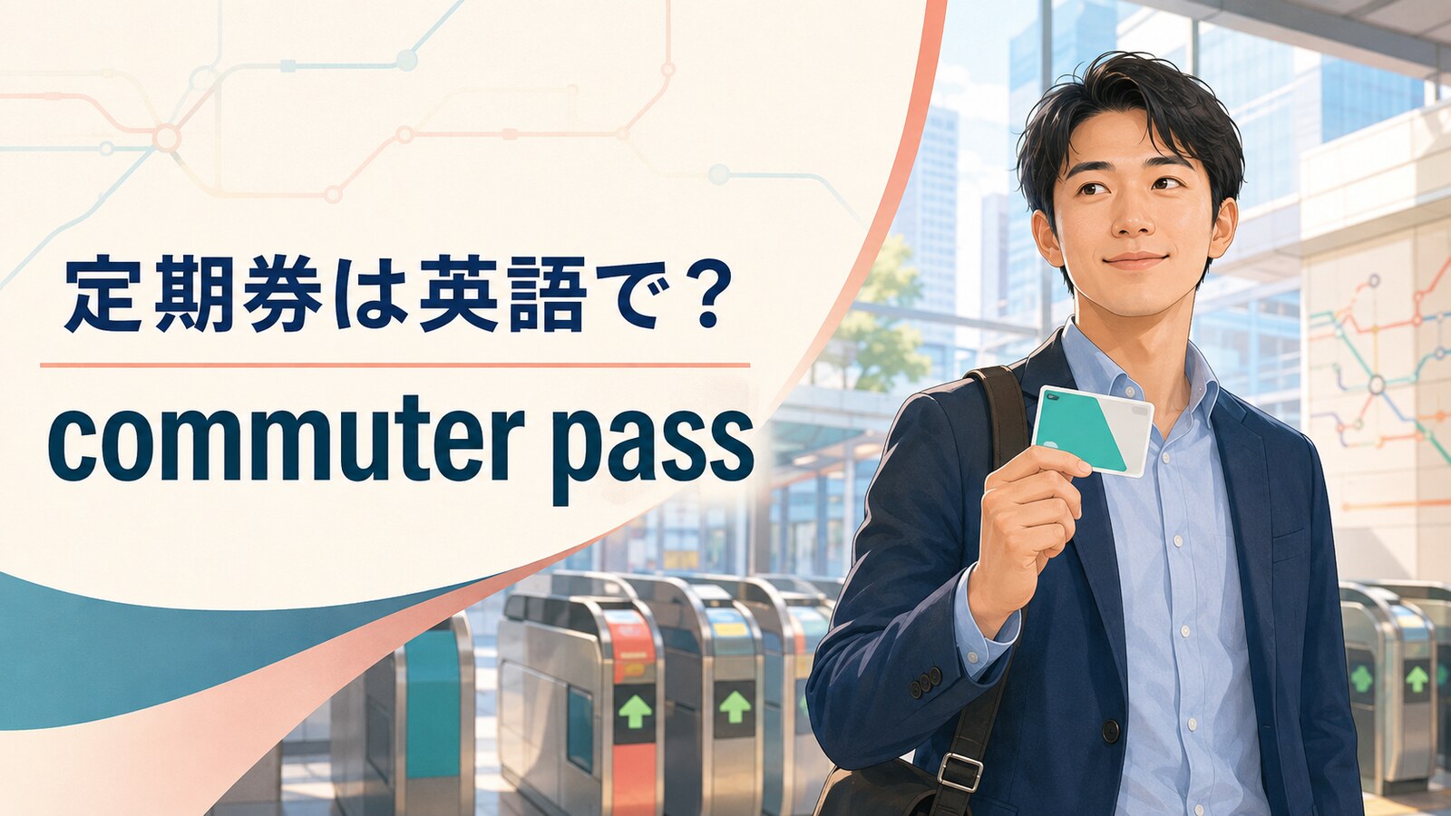 定期券は英語で？commuter passの発音・season ticketとの違いと旅行例文