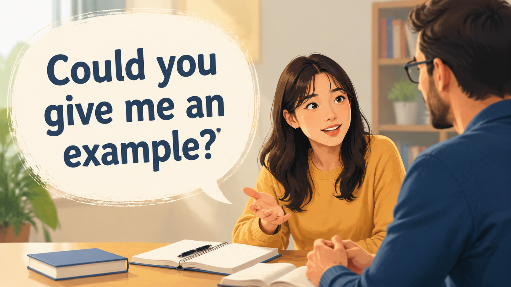 Could you elaborate?を使う会話の流れ