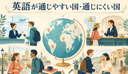 英語が通じやすい国・通じにくい国は？ランキングと旅行事情を解説