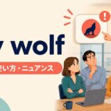 cry wolfの意味・使い方・ニュアンスを解説するアイキャッチ画像