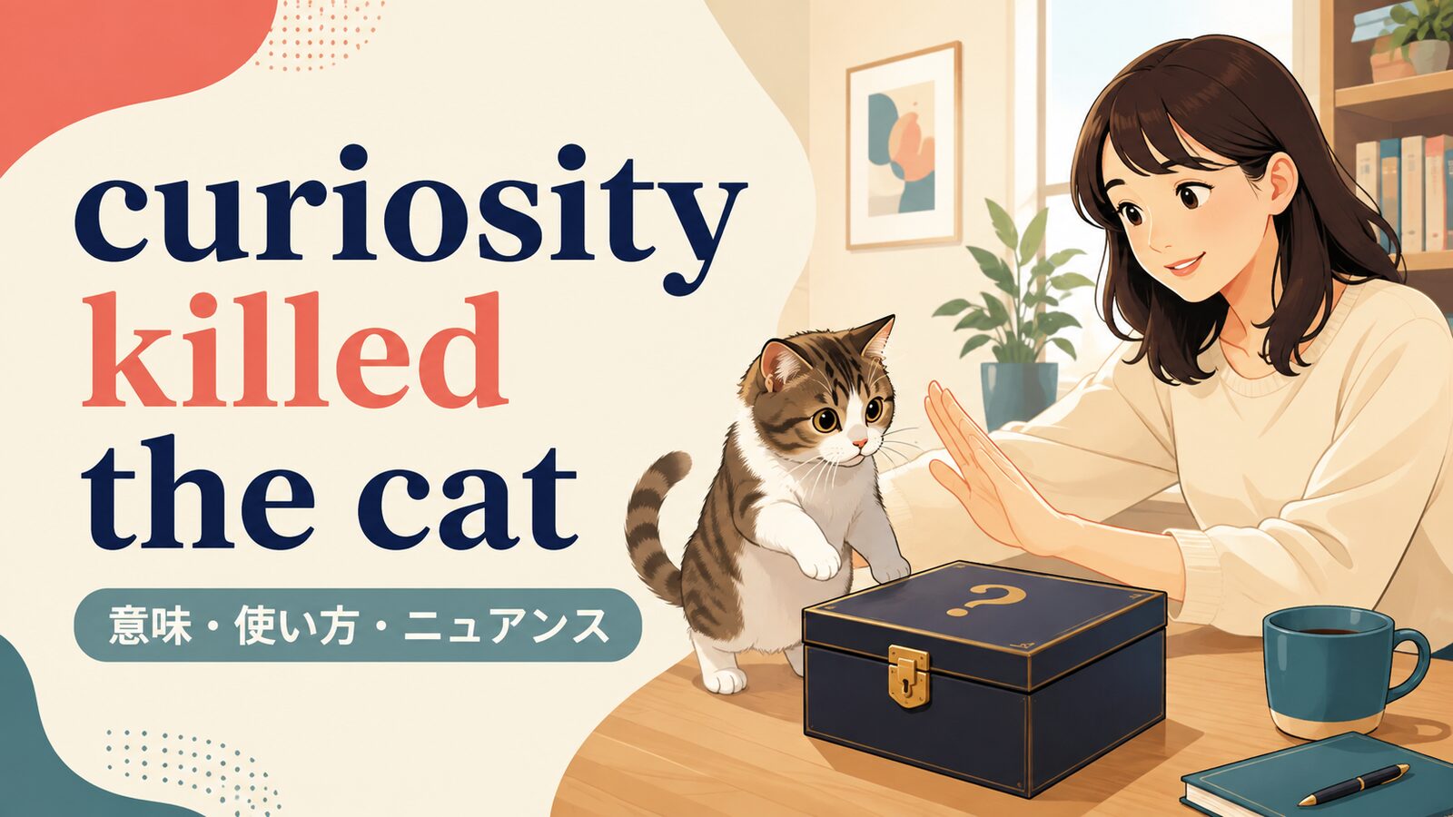 curiosity killed the catの意味は？「好奇心もほどほどに」の使い方とニュアンス