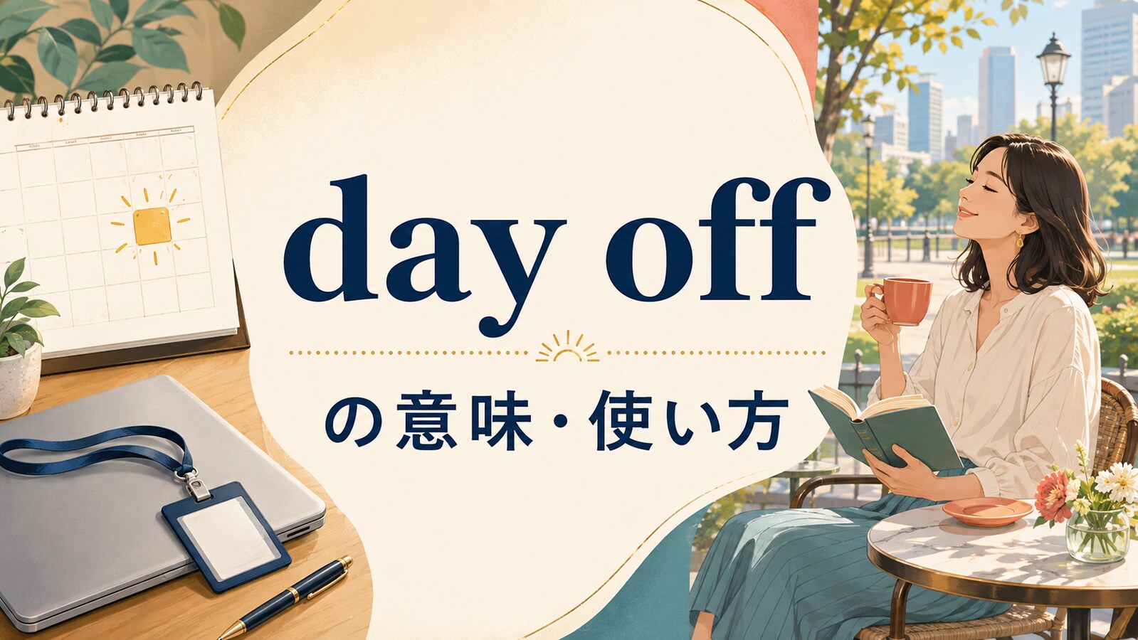 day offの意味は？have・take・be offの違いと「休み」の使い方・例文