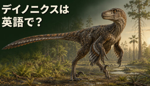 デイノニクスは英語で？Deinonychusの発音・意味と爪・ラプトルとの違い
