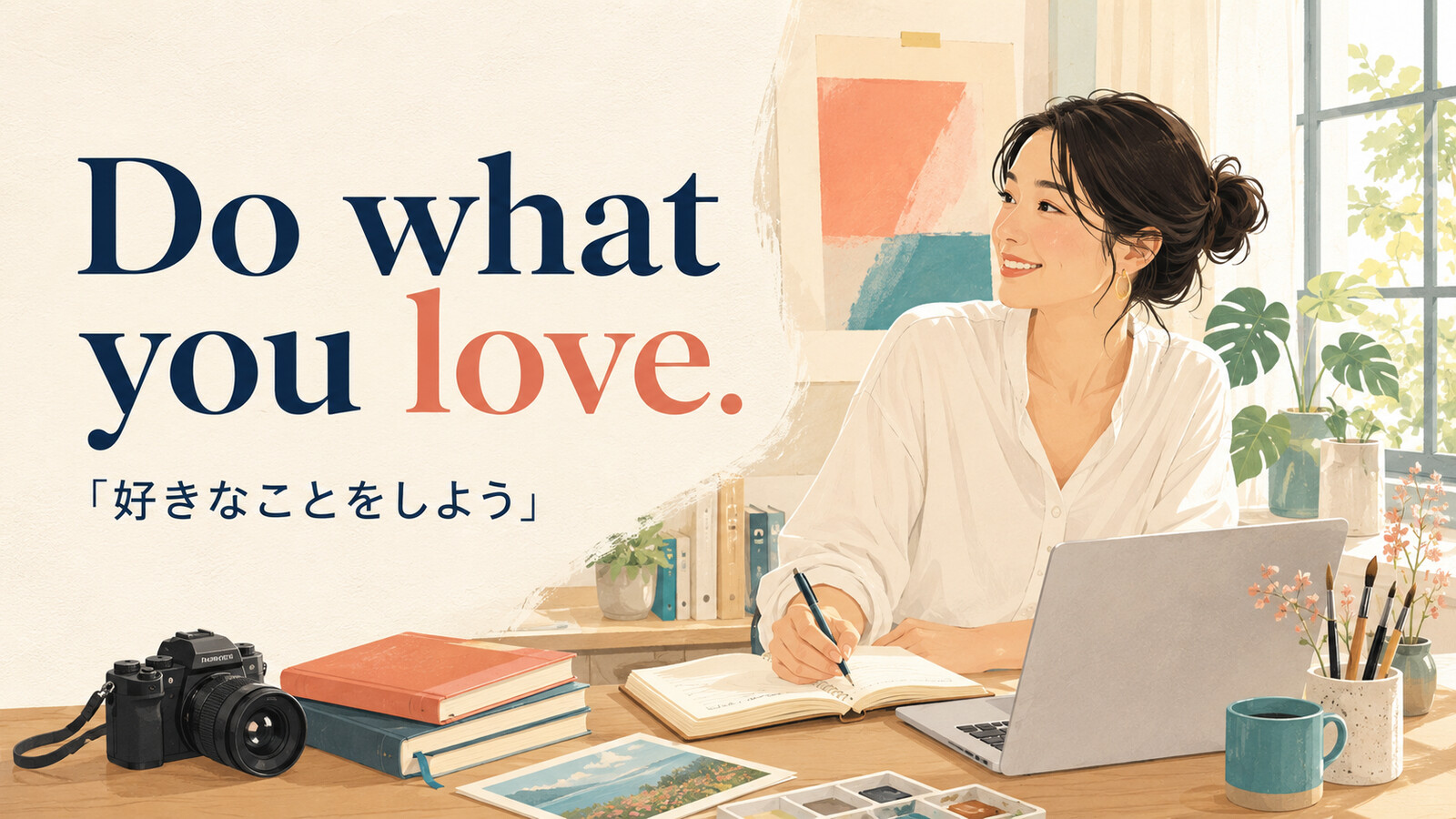 Do what you love.の意味｜好きなことをしよう