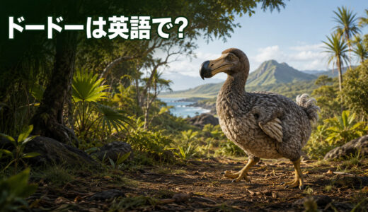 ドードーは英語で？dodoの発音・語源と絶滅、dead as a dodoの意味
