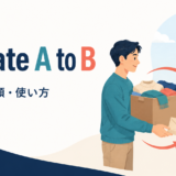 donate A to Bの意味と語順を解説するアイキャッチ