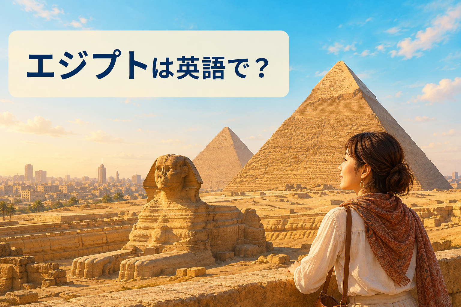エジプトは英語で？Egypt・Egyptian・Arabic・Cairoの違い