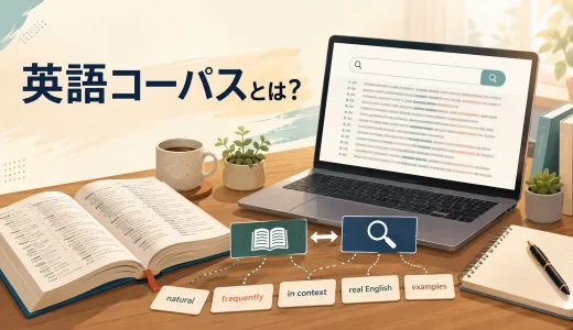英語コーパスとは？辞書との違い・使い方と語彙学習への活用法