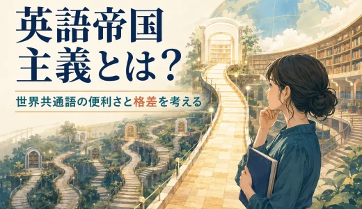英語帝国主義とは？世界共通語の便利さと格差をわかりやすく解説