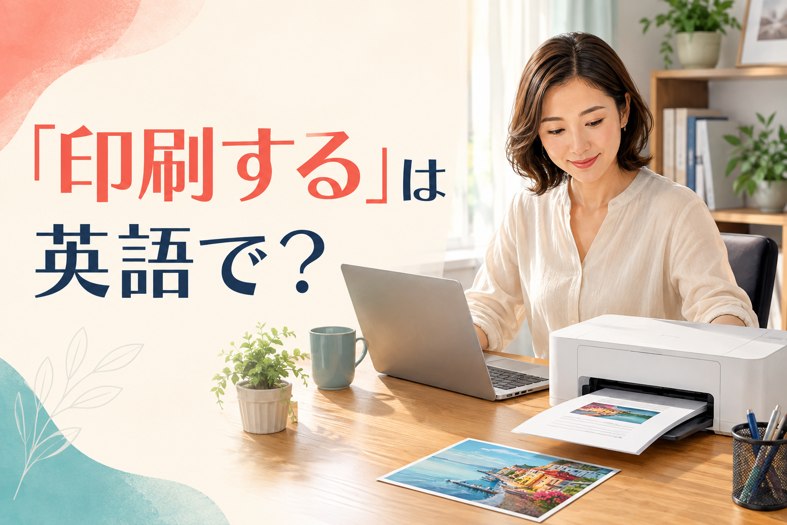 「印刷する」は英語で？print・print out・make a copyの違い