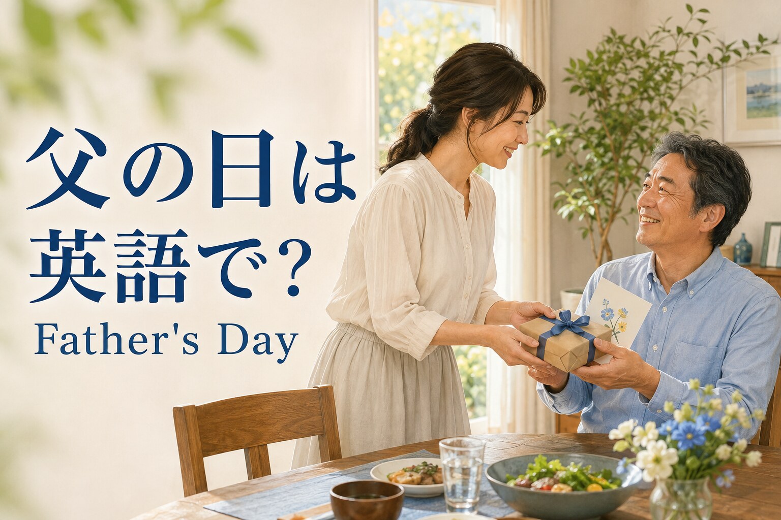 父の日は英語で？Father’s Dayのメッセージ・日付と海外での祝い方