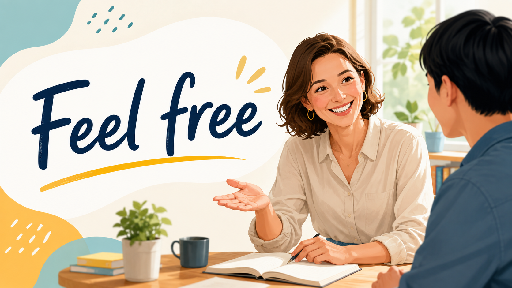 Feel freeの意味と使い方