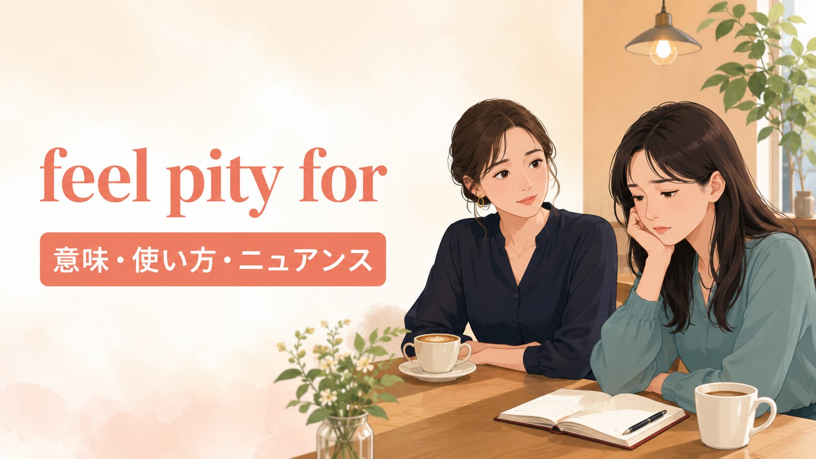 feel pity forの意味は？feel sorry for・sympathize withとの違いと例文