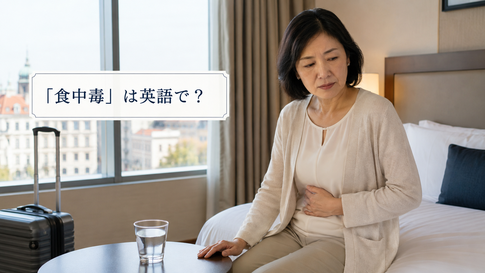 「食中毒」は英語で？food poisoning・stomach bug・gastroenteritisの違い