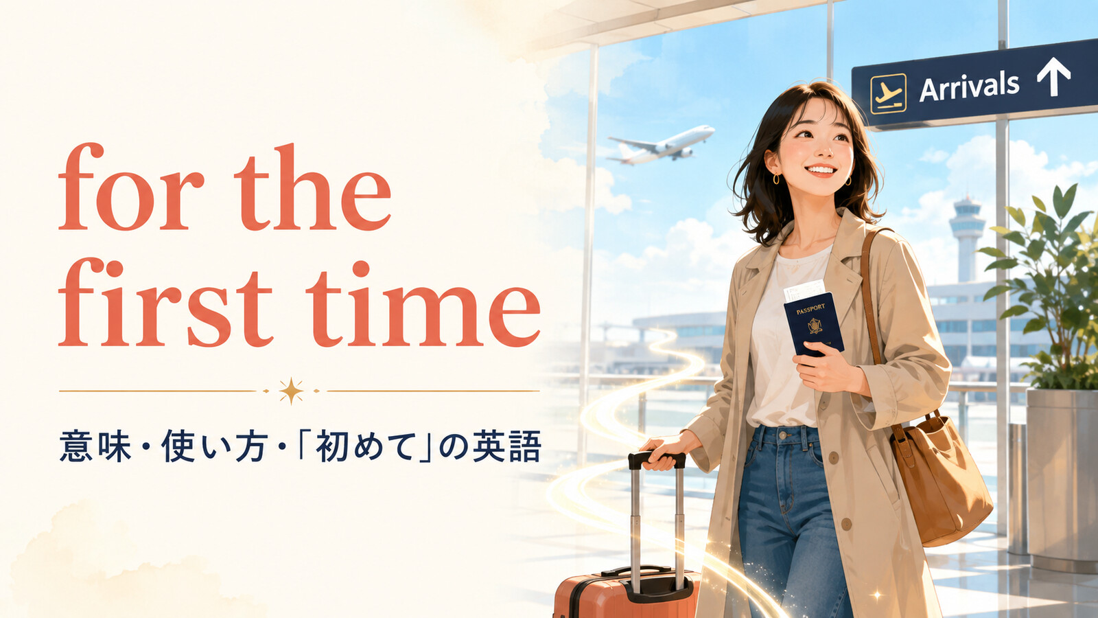 for the first timeの意味は？「初めて」の使い方とthe first timeとの違い