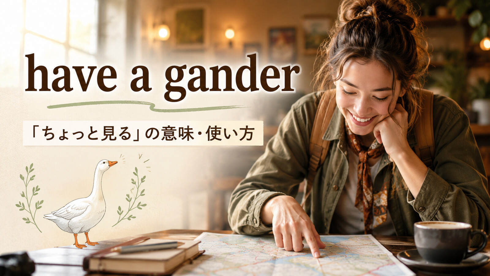 have a ganderの意味は？使い方・ニュアンス・例文と簡単な言い換え