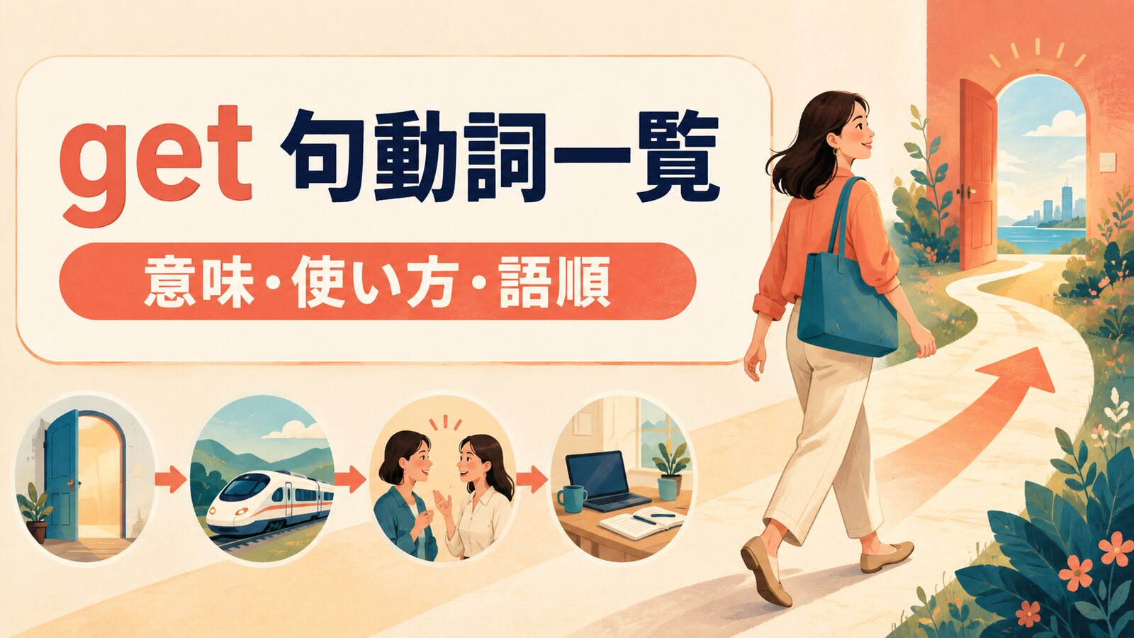 getを使った句動詞一覧｜意味・使い方・語順と熟語の違いを例文解説