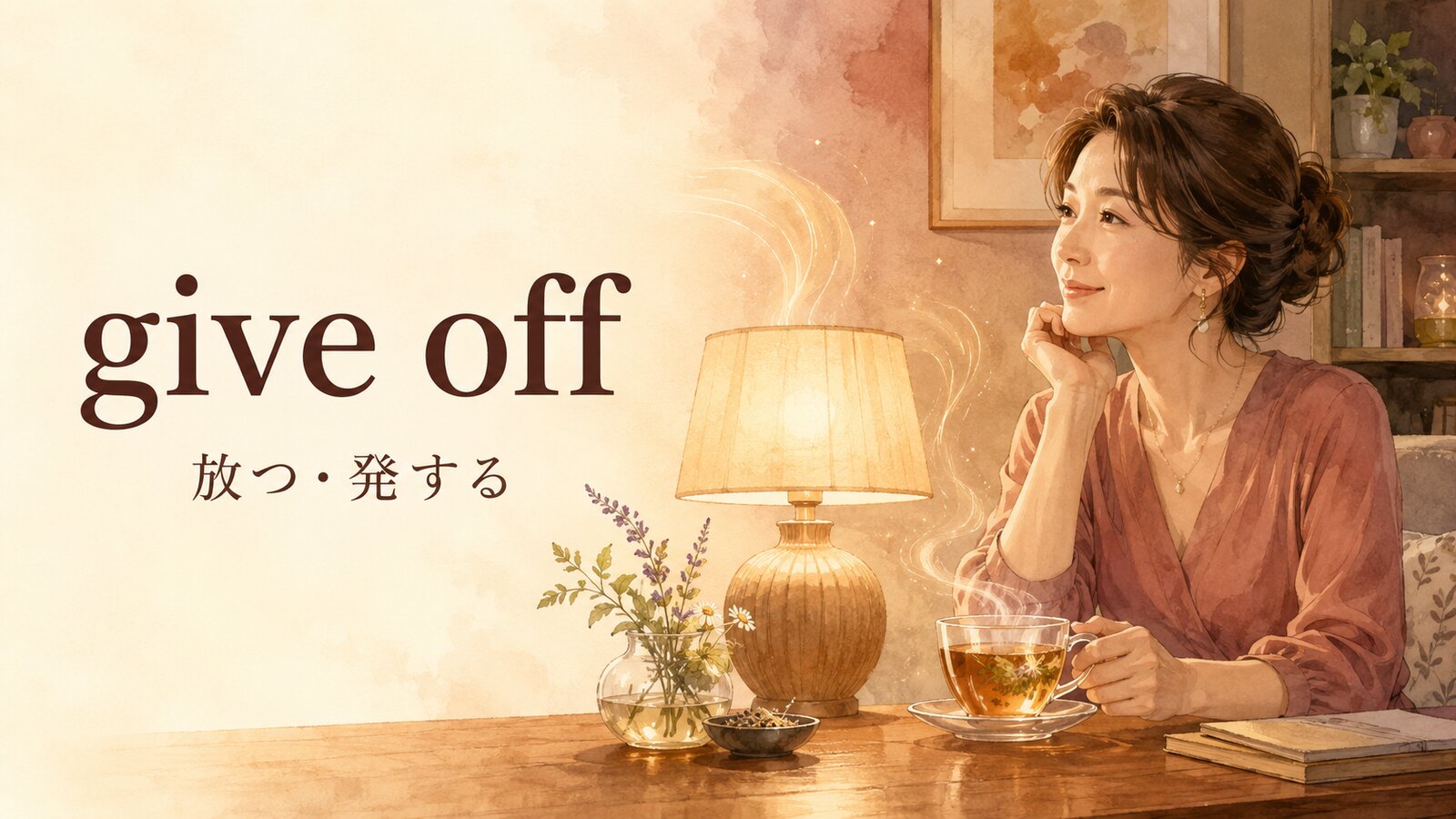 give offの意味は？emit・releaseとの違いと使い方