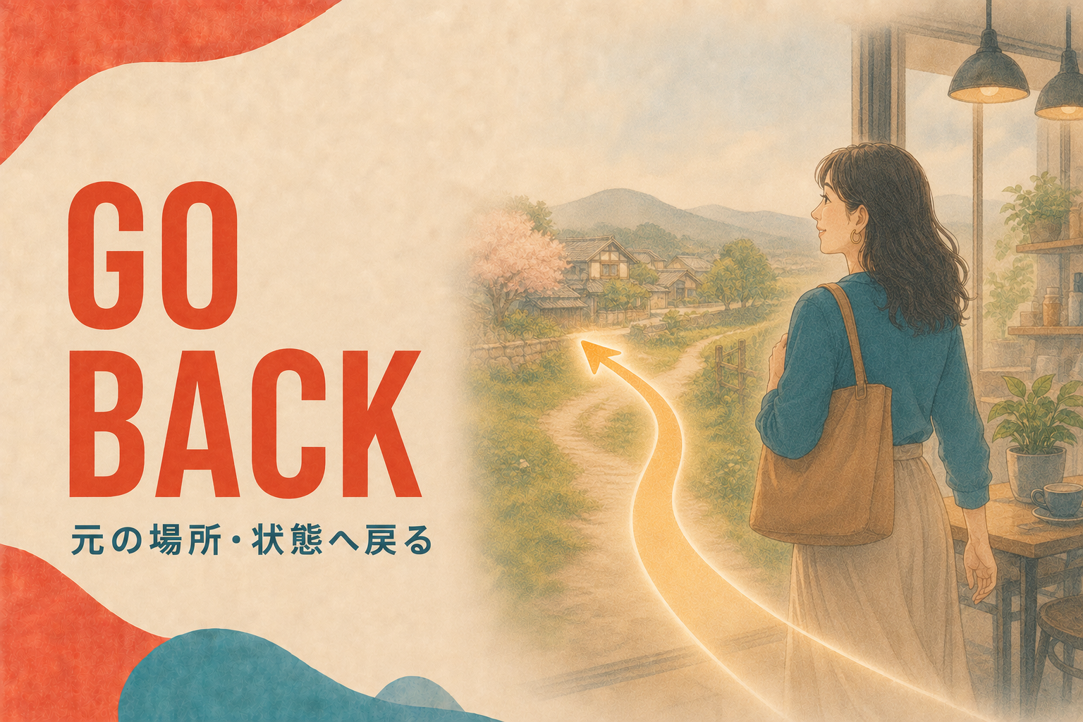 GO BACK 元の場所・状態へ戻る