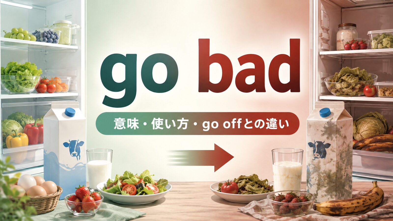 go badの意味・使い方・go offとの違いを解説するアイキャッチ画像