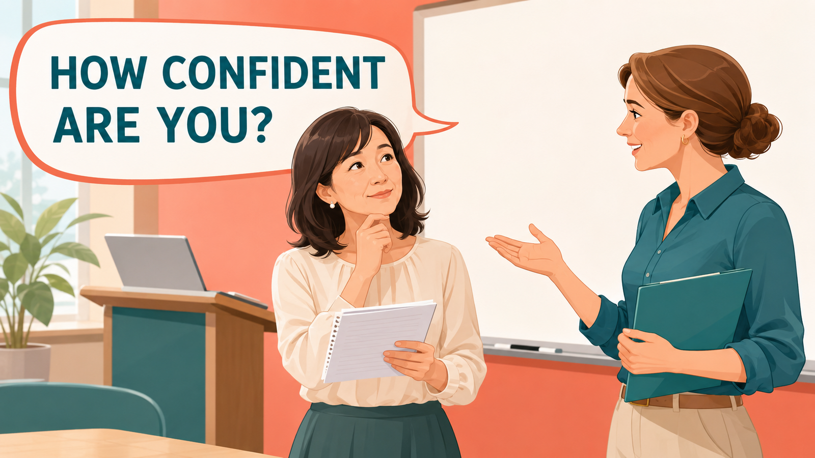 「自信のほどは？」は英語で？How confident are you?の意味と答え方