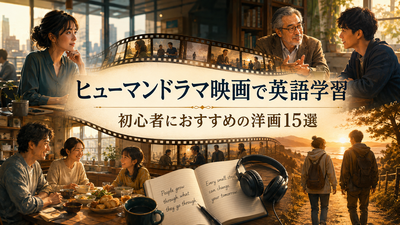 ヒューマンドラマ映画で英語学習 初心者におすすめの洋画15選