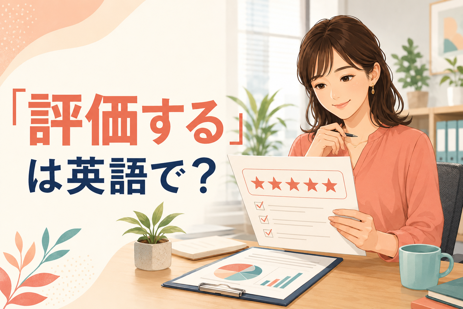 「評価する」は英語で？evaluate・assess・rate・reviewの違いと簡単な言い方