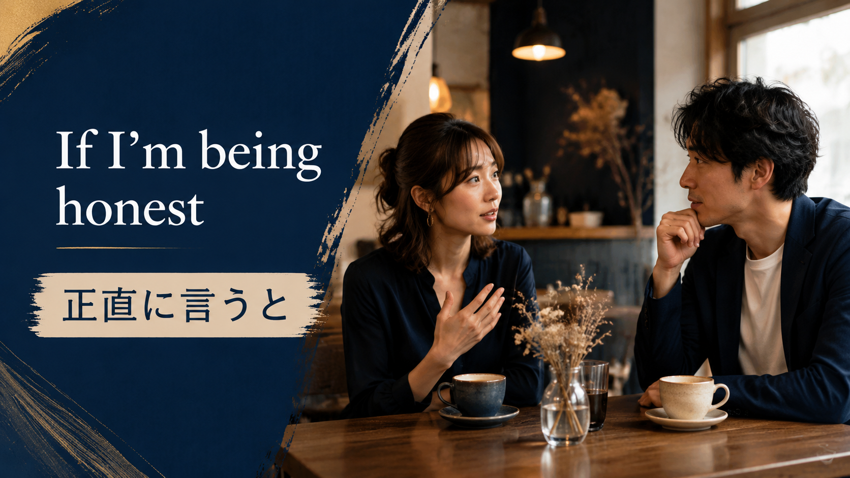 If I'm being honest(正直に言うと)のアイキャッチ