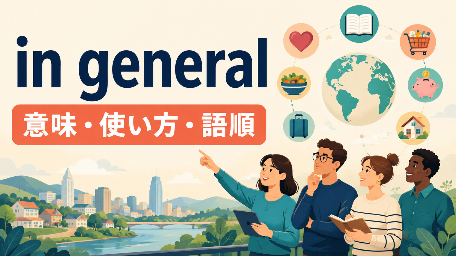 in generalの意味は？語順・使い方とgenerally・as a ruleとの違いを例文解説