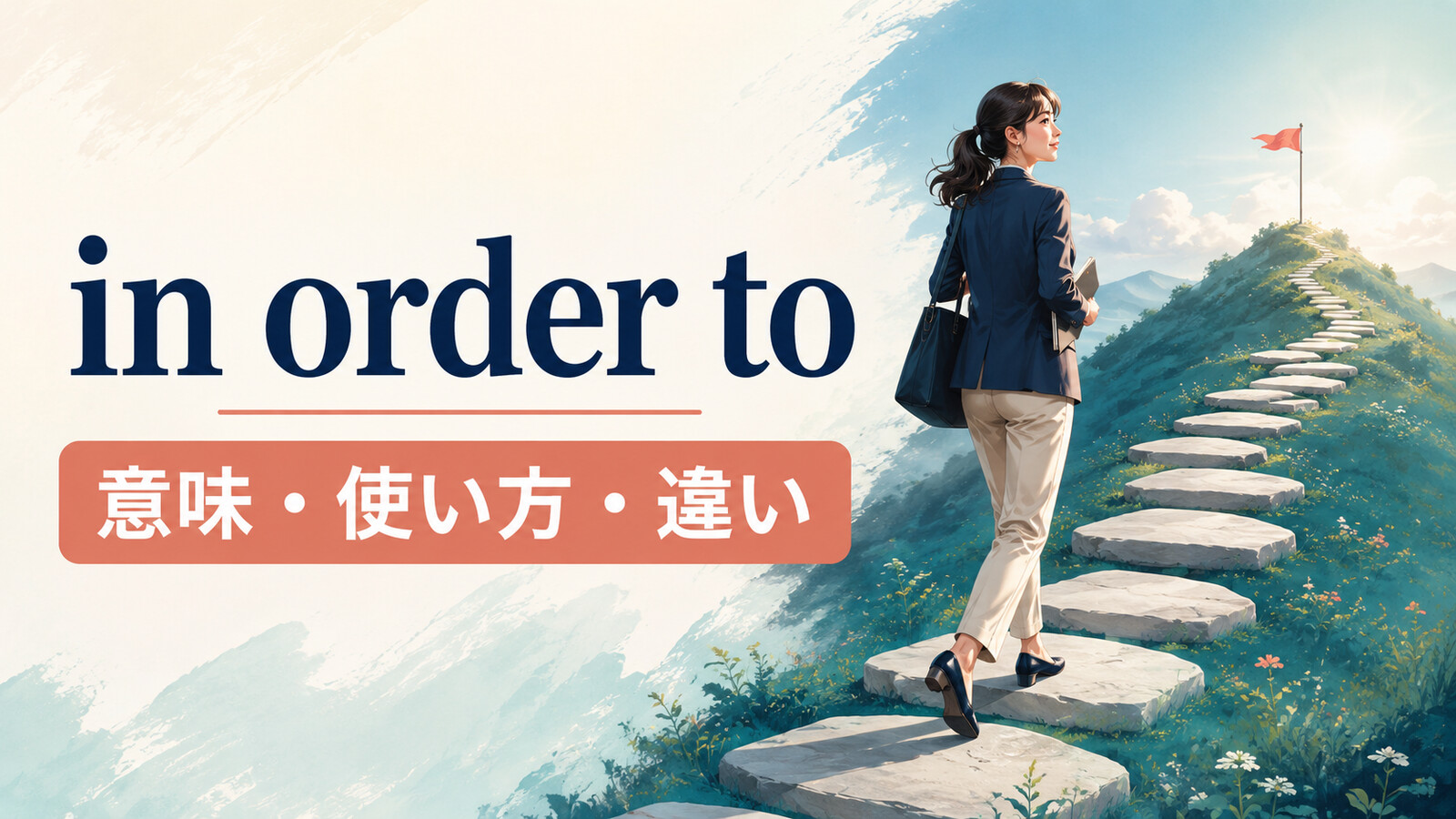 in order toの意味・使い方・違いを解説するアイキャッチ画像