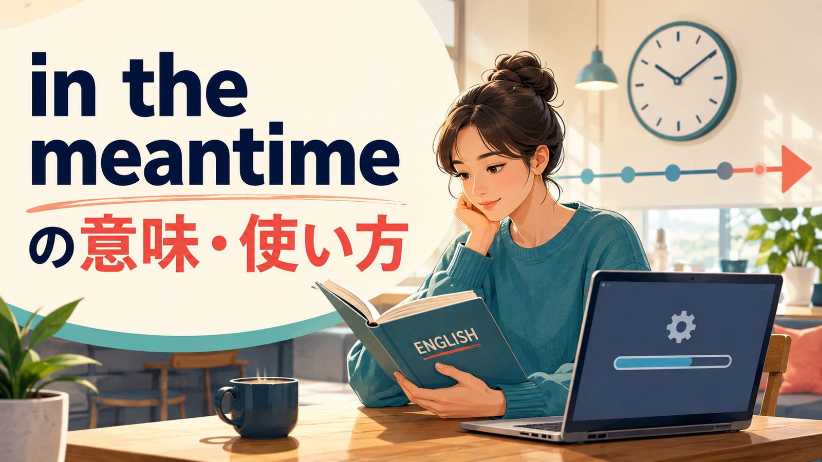 in the meantimeの意味は？meanwhileとの違い・使い方と例文
