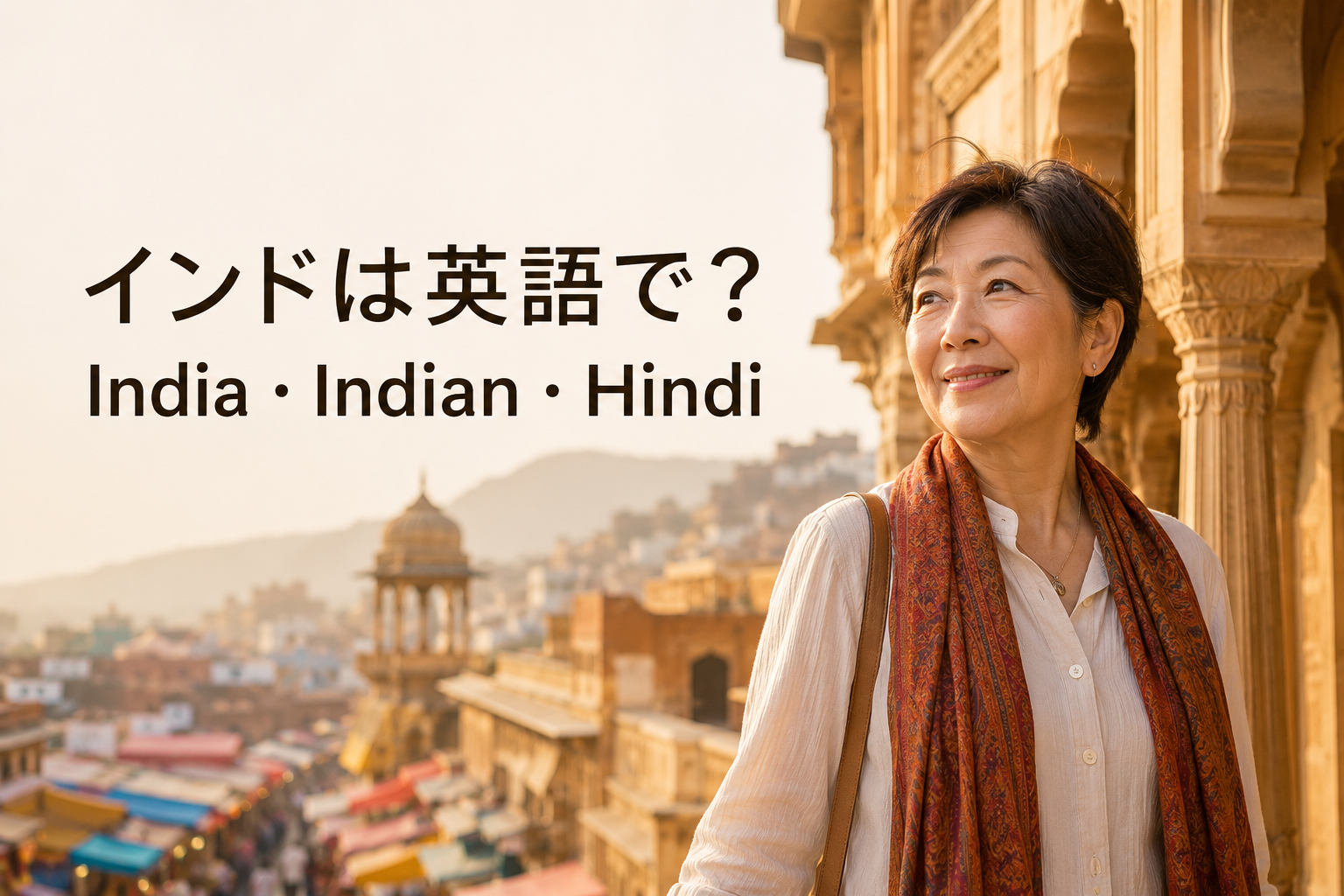 インドは英語で？India・Indian・Hindiの違い