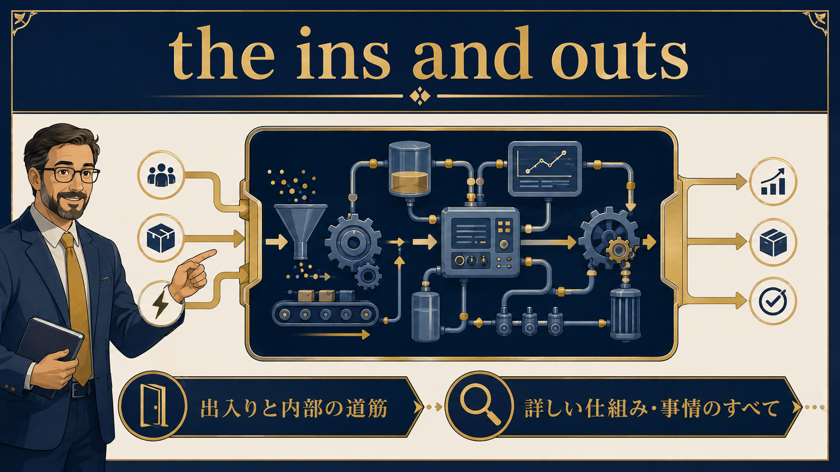 the ins and outsの直訳イメージと実際の意味
