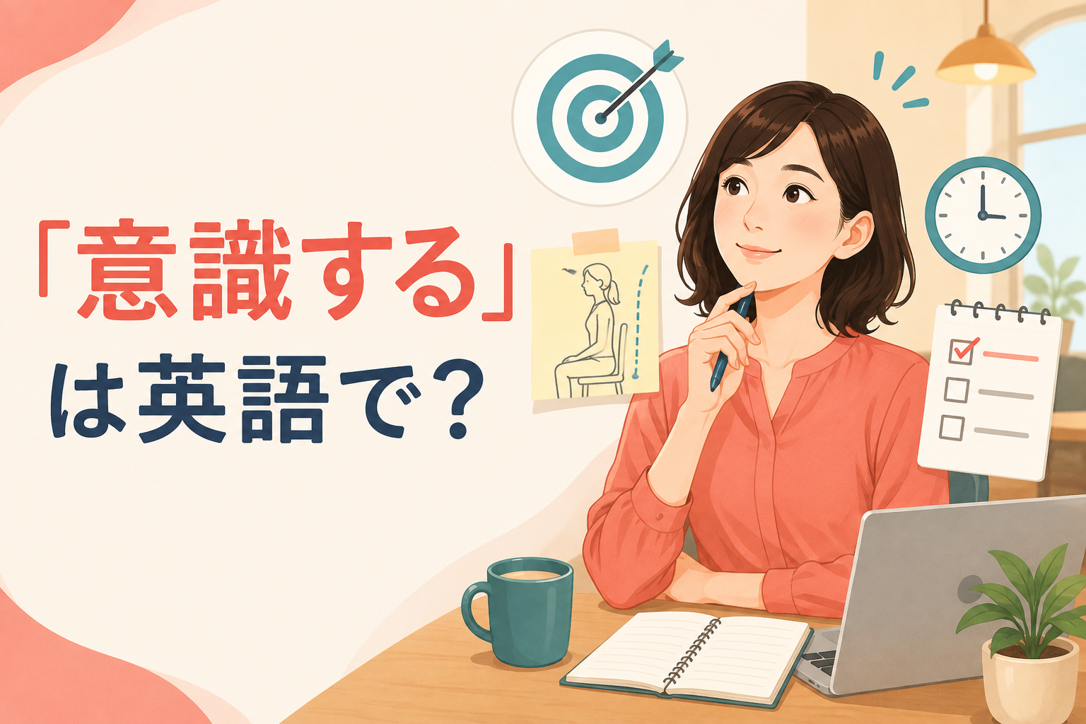 「意識する」は英語で？be aware of・keep in mind・pay attentionの違い