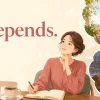 It dependsと答えを考える女性