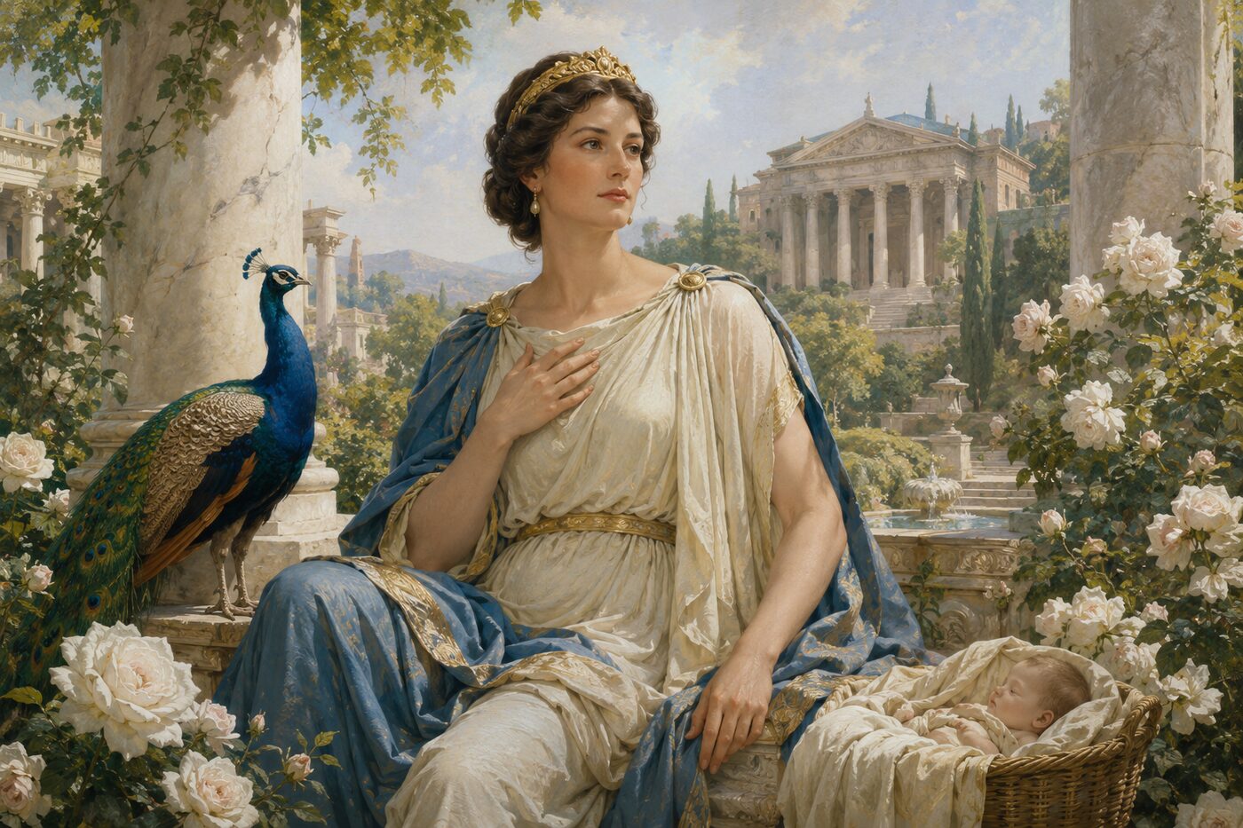 Juneの語源とされるローマ神話の女神Juno