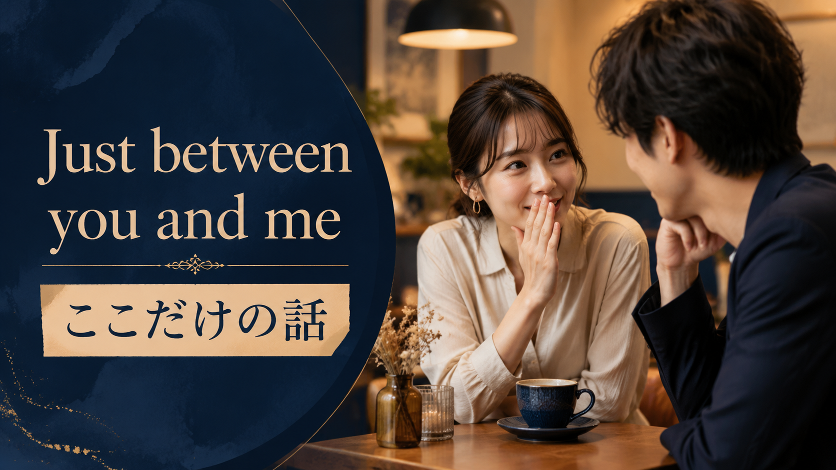Just between you and me(ここだけの話)のアイキャッチ