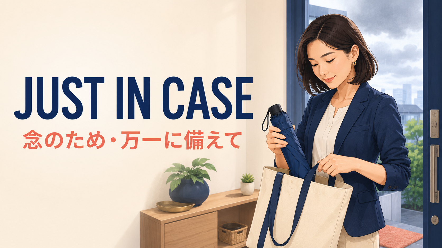 just in caseの意味は？ifとの違い・使い方・例文をわかりやすく解説