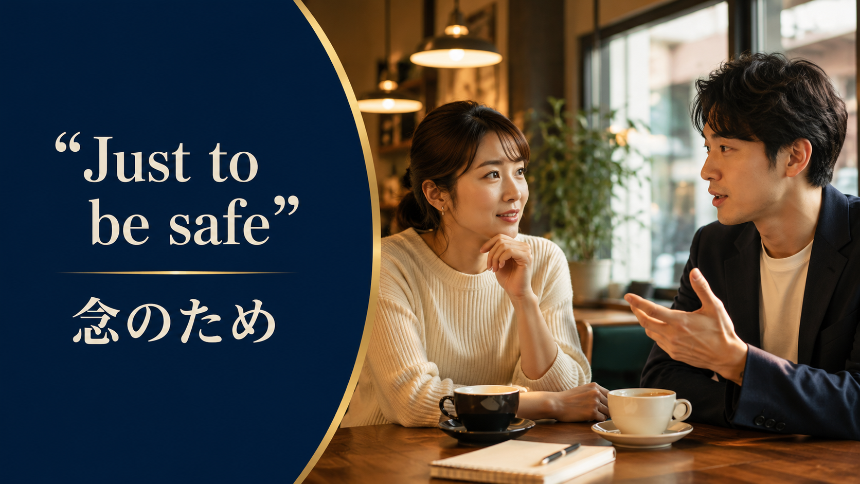 Just to be safe(念のため)のアイキャッチ