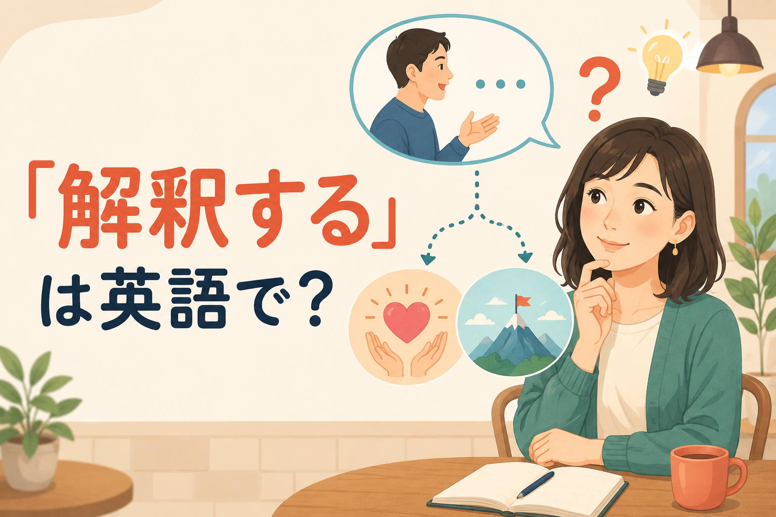 「解釈する」は英語で? interpret・understand・read・takeの違い