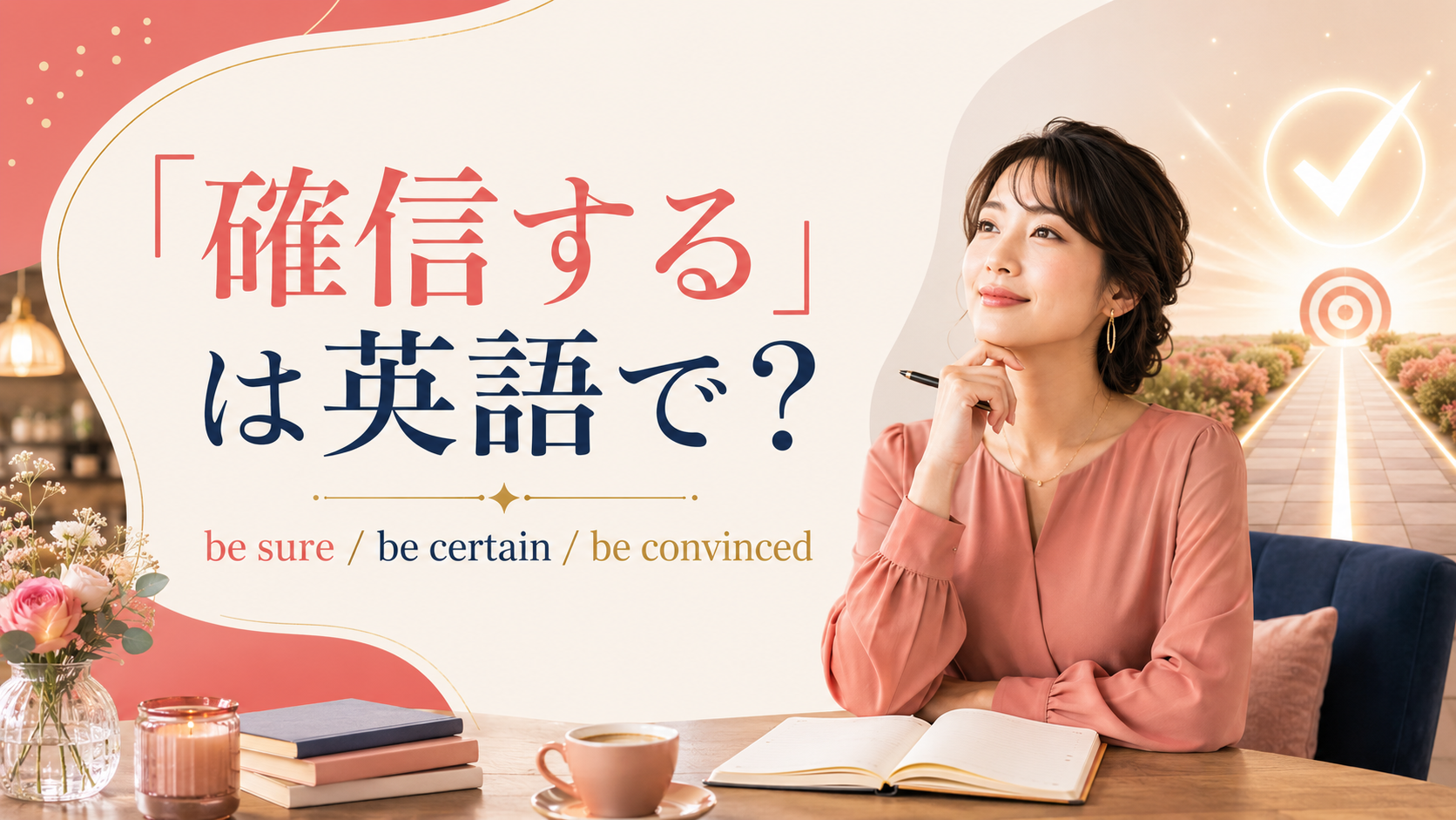 「確信する」は英語で？be sure・be certain・be convincedの違いと簡単な言い方