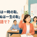 「聞くは一時の恥、聞かぬは一生の恥」を英語で表現する記事のアイキャッチ