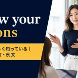 know your onionsの意味・使い方・例文